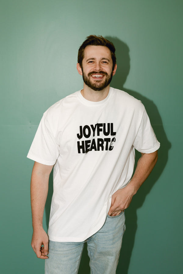 JOYFUL HEART - T-SHIRT - WHITE