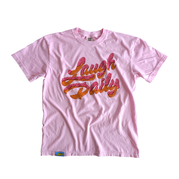 LAUGH DAILY - DONUT - T-SHIRT